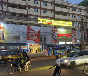 Picture of one of the Nairobi Estate at Night