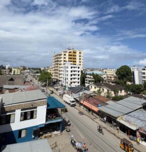 Aerial View of Bamburi Estate in Mombasa