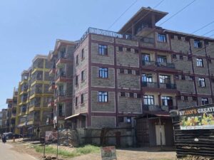 Apartments inside Lolwe Estate in Kisumu