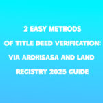 2 Easy Methods of Title Deed Verification: Via Ardhisasa and Land Registry 2025 Guide