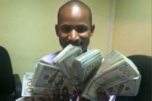 Babu Owino had money during his campus time, you can see from the picture those are Dollars