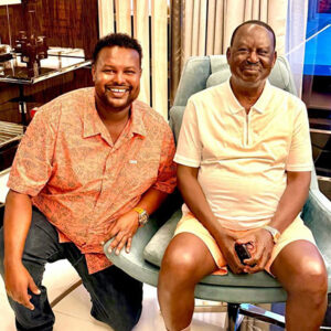 Raila and Oketch Salah