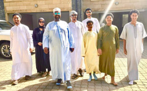 Oketch Salah's family