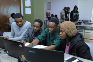 Moringa School doing their Computer studies