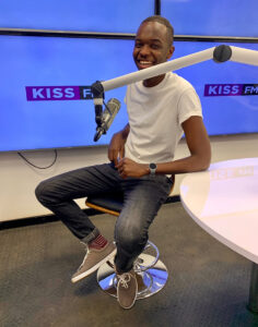 Brian Muchina Malomba at KISS 100