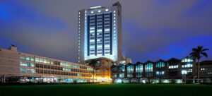 Picture of UON Tower at night , Pic Courtesy advancement.uonbi.ac.ke