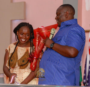 Pastor Kanyari gifts Marion flowers