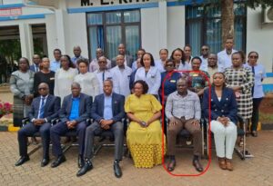 Gaucho's first day at work as a board member of Mama Lucy Kibaki Hospital