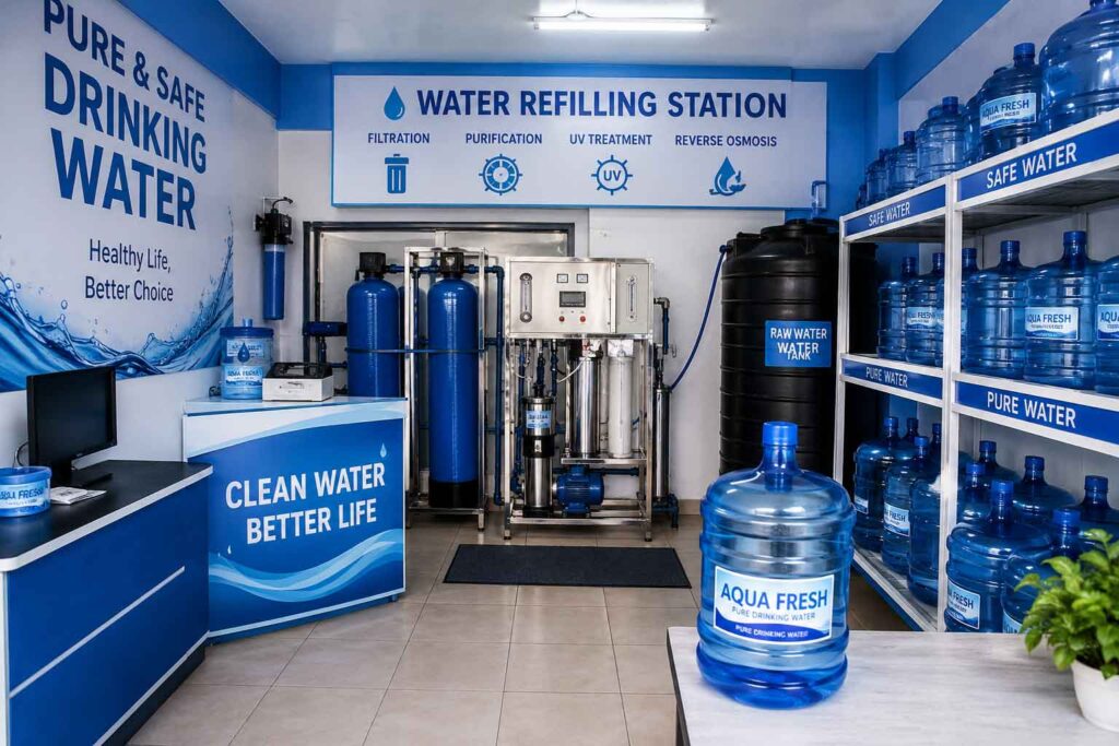 Water Refilling Business in Kenya: Cost, Requirements, and Treatment Process