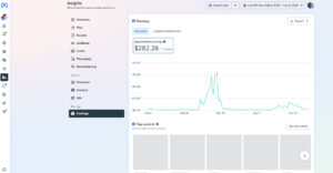 Screenshot of Facebook Monetization