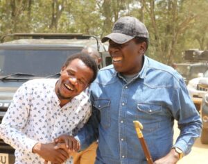 Photo of Peter Salasya and Eugene Wamalwa