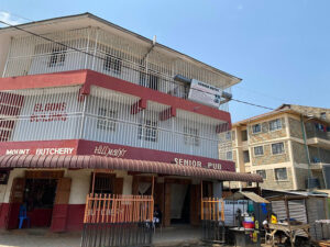 Building near Elgon Stage -It has Bar, Butchery and hotel