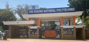 The gate of Kisumu National Polytechnic