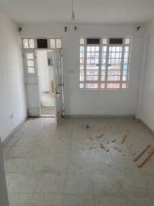 The bedsitter room