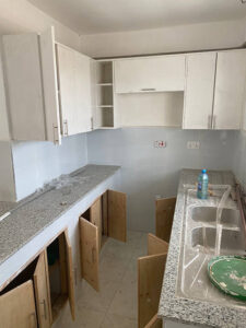 The Kitchen area