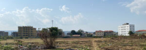 A medium field space used for driving practice in Lolwe estate
