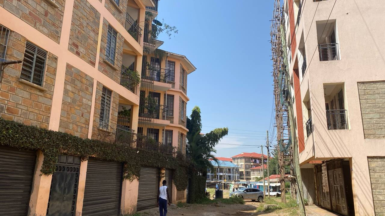 Apartments inside Polyview Estate Kisumu