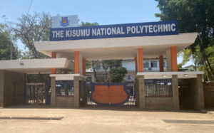 The main gate of Kisumu Polytechnic