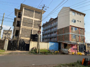 One bedroom and Two bedrom apartments inside the Lolwe estate