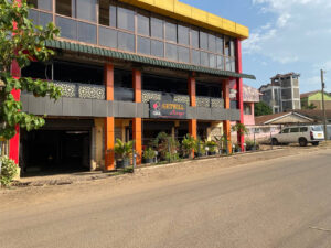 The picture of Getwill Lounge along the main road in Lolwe Estate